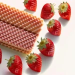 Wafers Bite Flavor Strawberry For Wholesale Price
