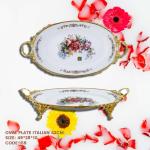 Oval Italian Plates In Good Price For Export