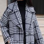 Houndstooth coat