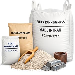 Silica Ramming Mass Supplier Iran | Premium Refractory Material Export