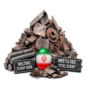 Melting Scrap Iron Export from Iran| Premium HMS 1 & HMS 1&2