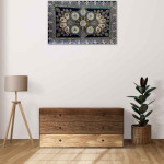 Handwoven Carpet Ayeh Design Distribute from Iran Order Now