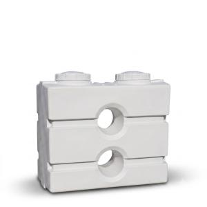 1000L Cubic Water Tank Double Lid | Slim Polyethylene Tank