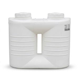 500L Vertical Water Tank | Double Lid Polyethylene Storage Tank