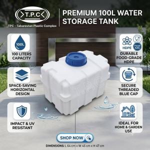 Compact Cube Water Tank | High Quality Polyethylene Storage Tank